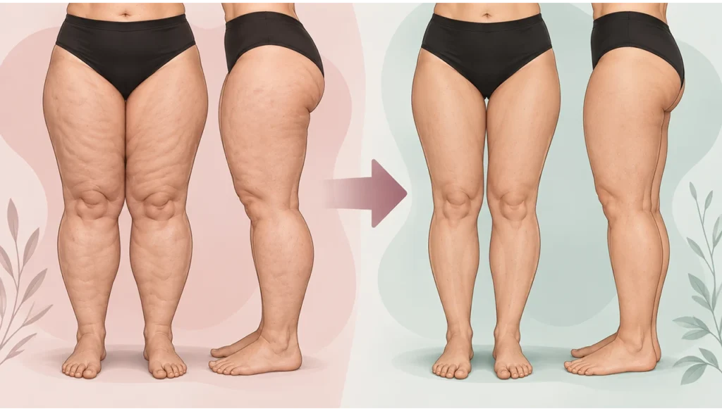 lipedema antes e depois