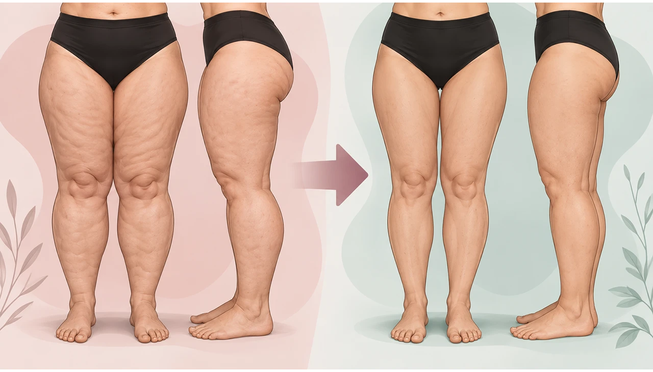 lipedema antes e depois